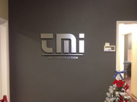 3D Metal letters
