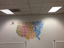 3D wall graphics