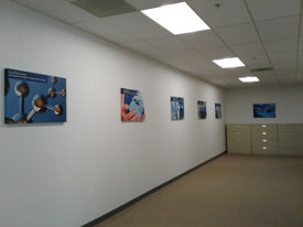 Frameless picture